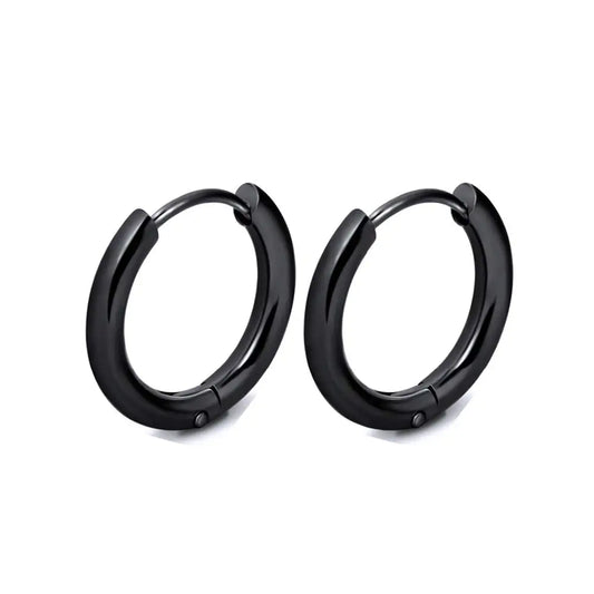 Stainless Steel Hoop Earrings