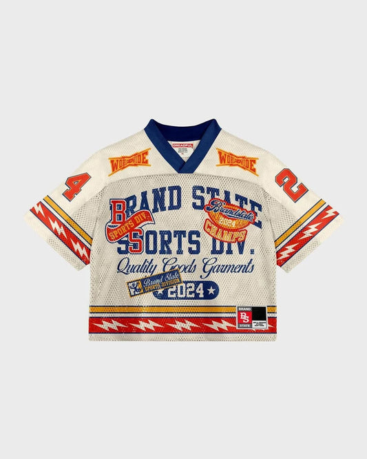 Y2K Letter Printed Oversized Basketball Loose Americant Jersey