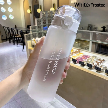 Transparent Water Bottle Portable