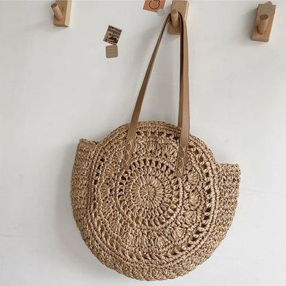Summer Round Bag Straw Women