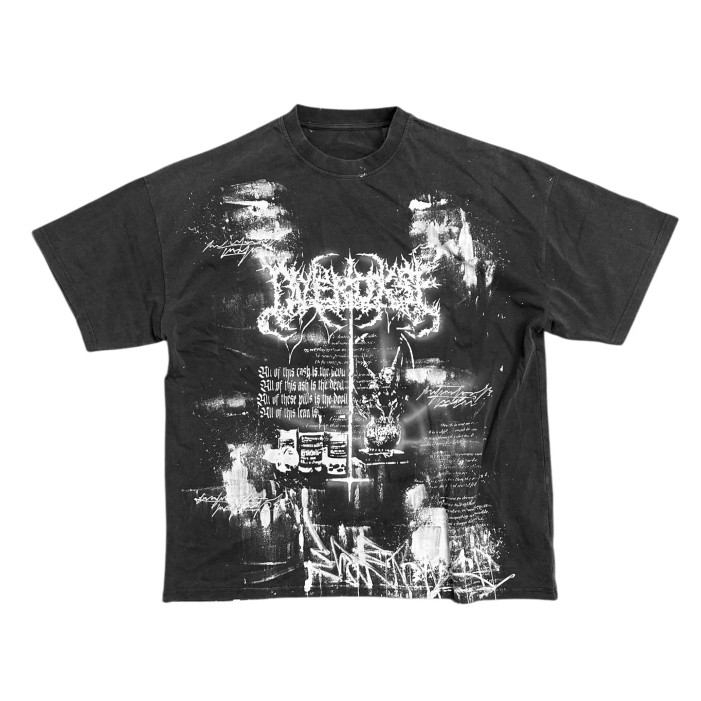 Gothic Punk Unisex T-Shirt Vintage Dark