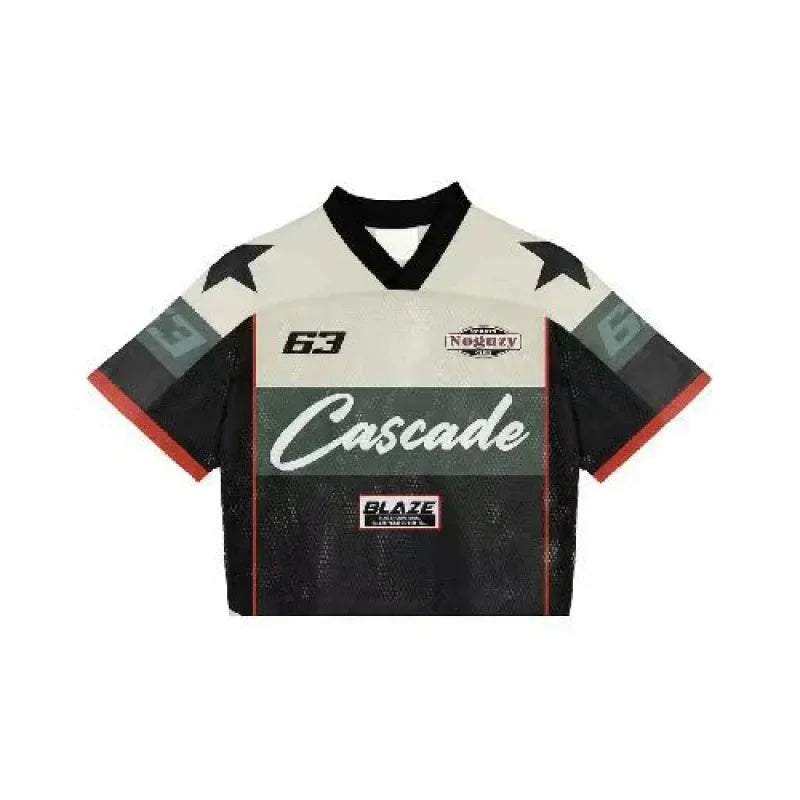 American trendy football jerseys retro streetwear