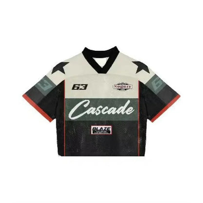 American trendy football jerseys retro streetwear