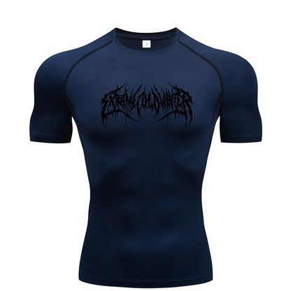 Summer Compression T-Shirt Fitness