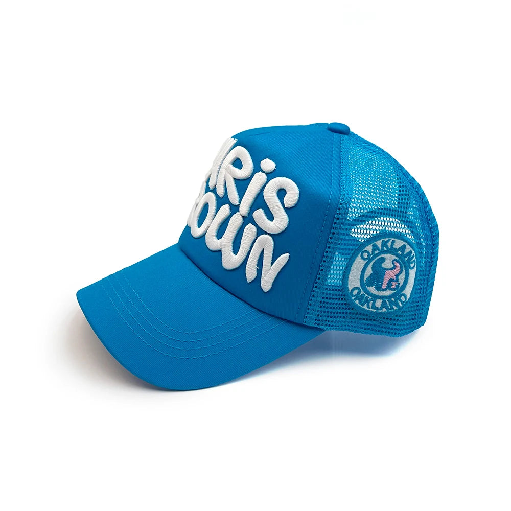Cap summer letter embroidery