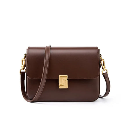 Split Leather Shoulder Bag High Quality