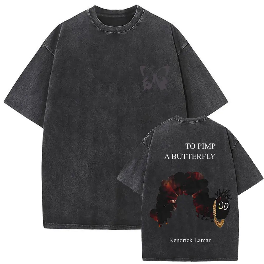 Kendrick Lamar Washed Vintage T-shirt