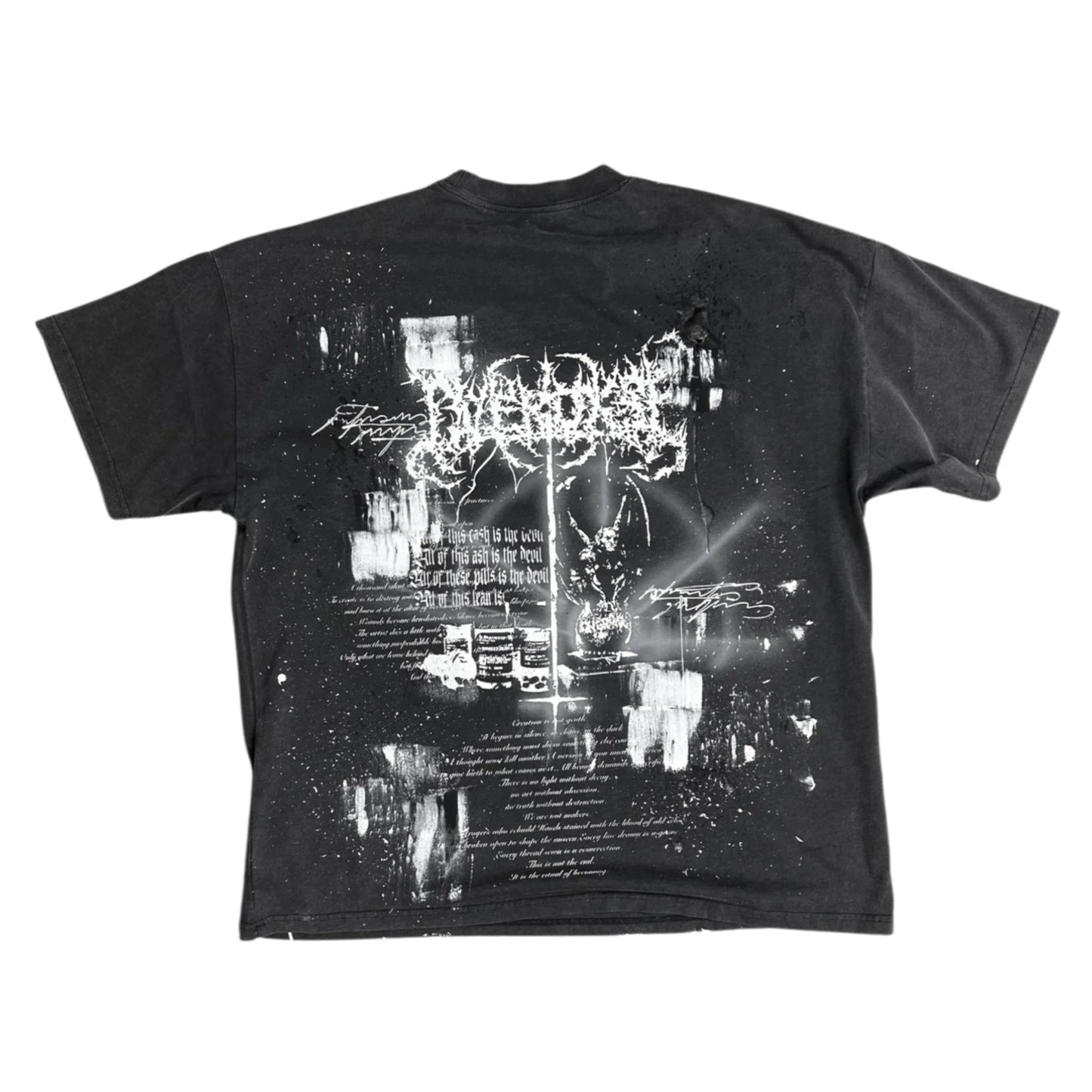 Gothic Punk Unisex T-Shirt Vintage Dark