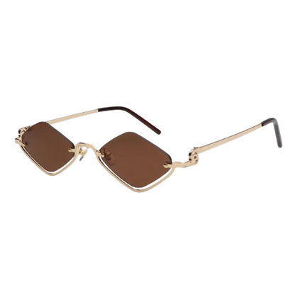 Vintage Small Polygonal Sunglasses