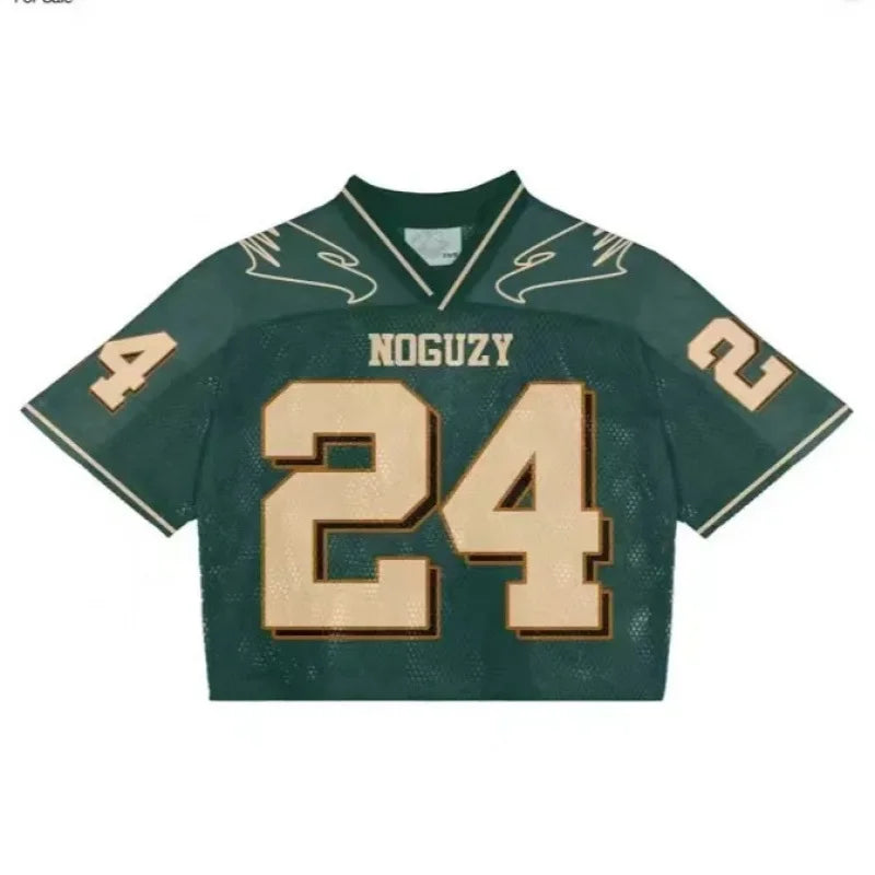 American trendy football jerseys retro streetwear
