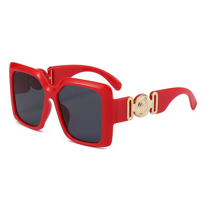 Square Sunglasses Luxury Retro UV400