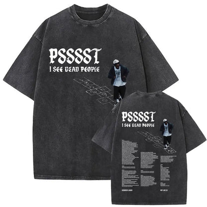 Kendrick Lamar Washed Vintage T-shirt