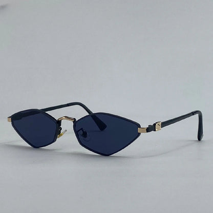 Small Frame Hexason Punk Sunglasses